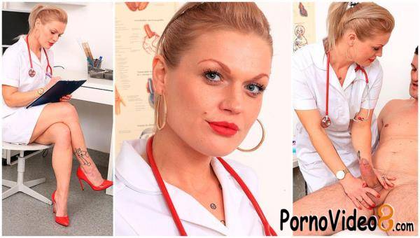 Angella Luxxx - Blonde Euro MILF nurse Melita is extracting semen (HD/720p/1.06 GB)