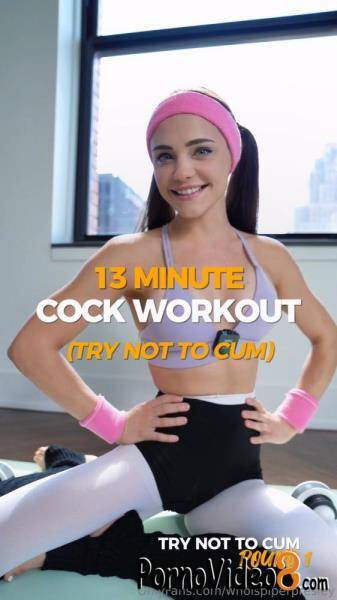 Piper Presley  - Guided JOI 13 minute Cock Workout Try not to cum (UltraHD 2K/1920p/782 MB)