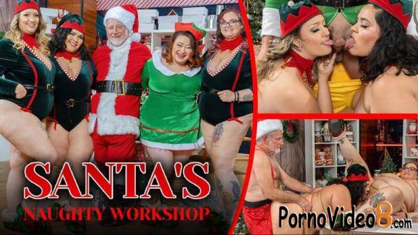 Sara Star, Karla Lane, Rose LaReine, Thicc Asian Kai - Santa's Naughty Workshop (UltraHD 2K/1440p/1.36 GB)