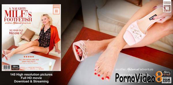 Nikole C. (50) - Nikole C. is a 50 year old MILF that has a real footfetish and gets wet playing with her own feet (FullHD/1080p/611 MB)